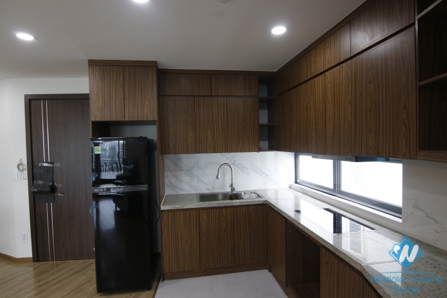 Breaking lake-view 2  bedroom in the super nice modern apartment in Trấn Vũ for rent